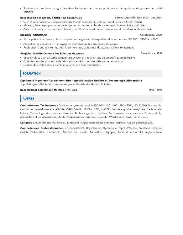 Responsable Qualité,QHSE(Agricole/BTP)