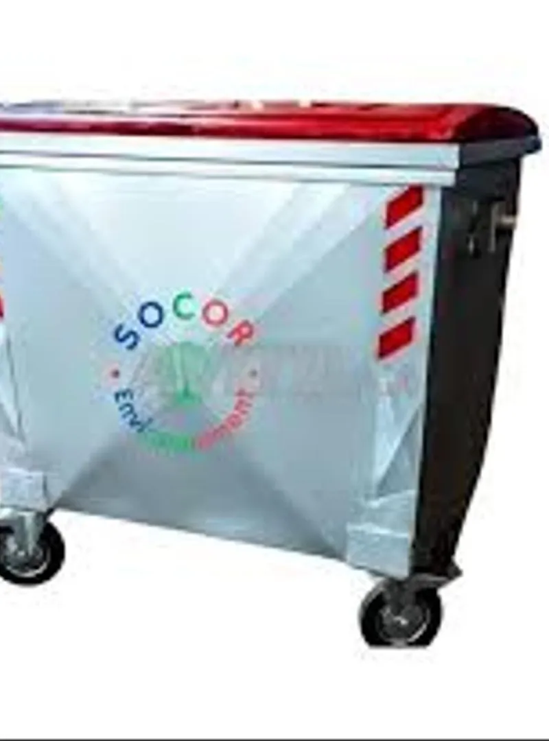 22. Poubelle métal inox Maroc 3500
