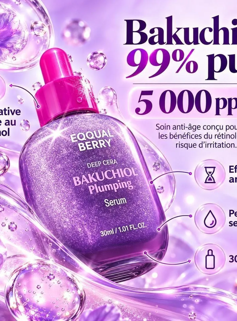 EQQUAL BERRY — Sérum Anti-Âge au Bakuchiol