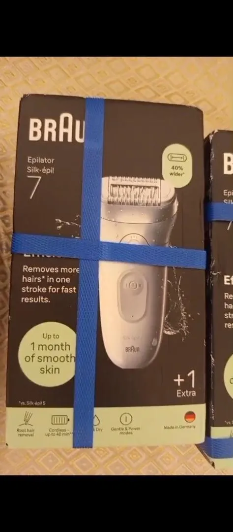 Épilateur électrique Braun Série 7 neuf