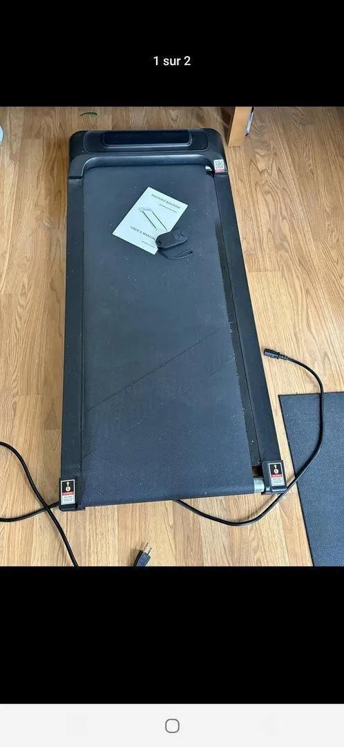 Tapis roulant slim connecté