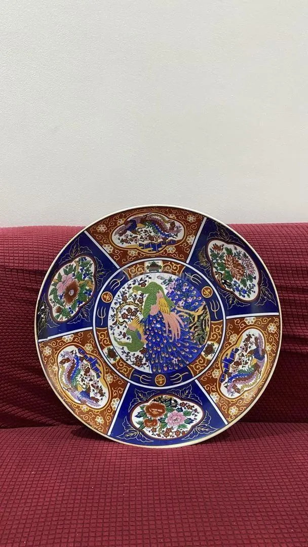 Superbe assiette chinoise authentique à vendre, âge de plus de 40 ans
