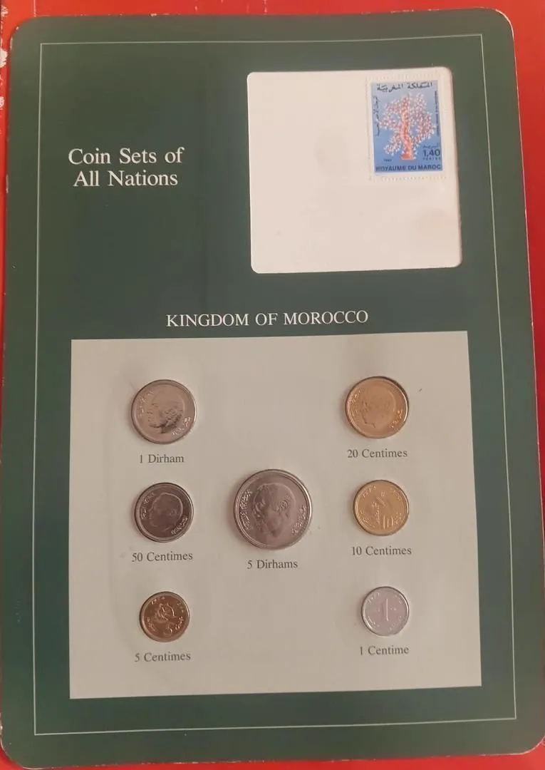 Set de pièces du Maroc