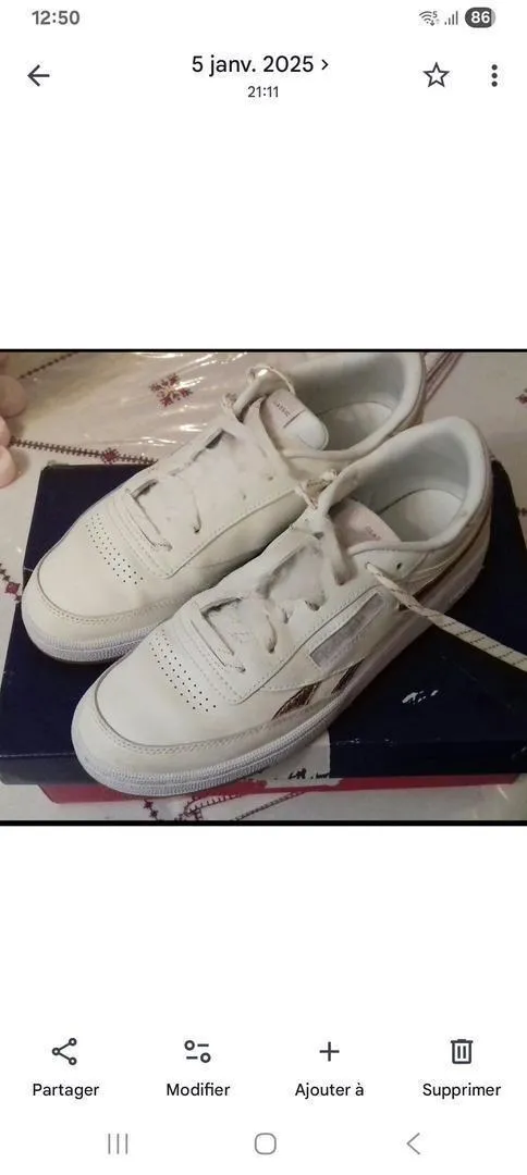 Espadrille Reebok originale