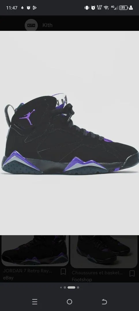Air Jordan retro 7 usa n 44 peut aller pour le 43
