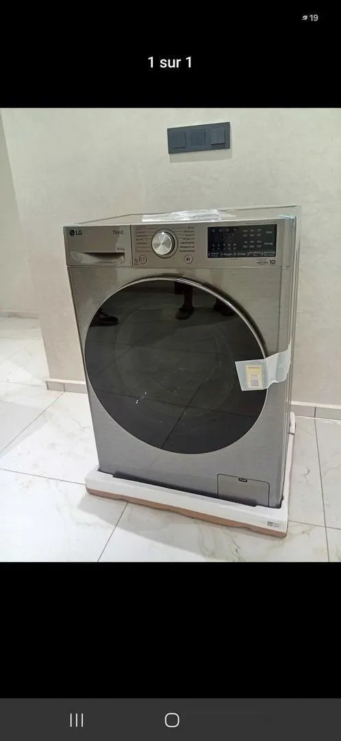 LG 5×8 kg, Lave-linge séchant
