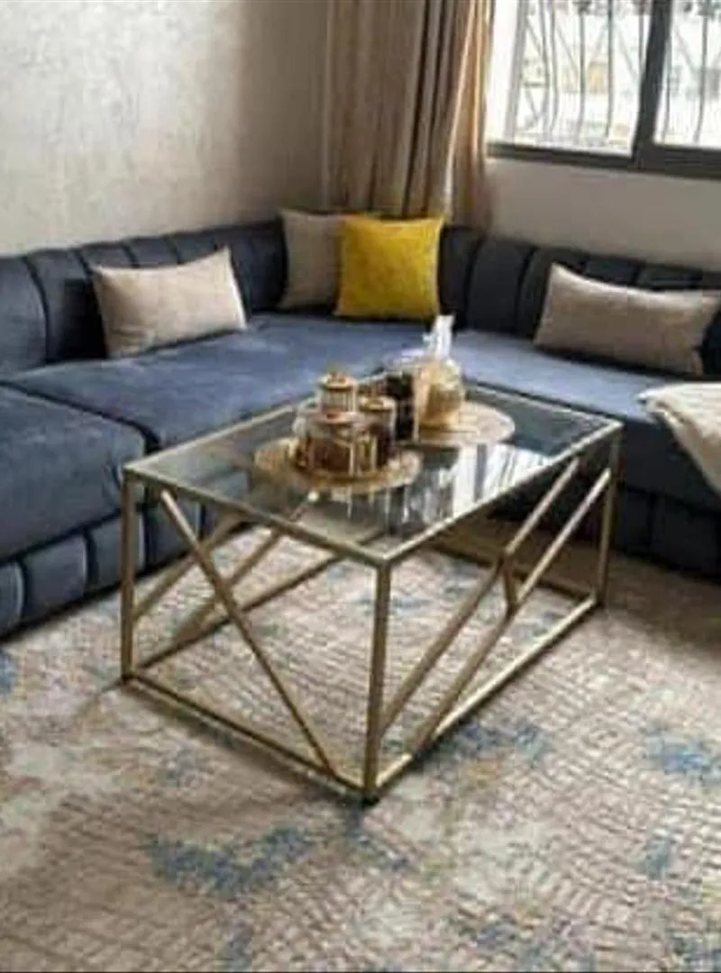 Table en verre