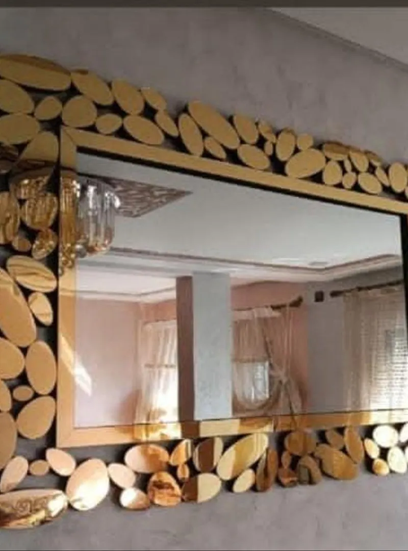 Miroir mural au design moderne et élégant 😍✨✨