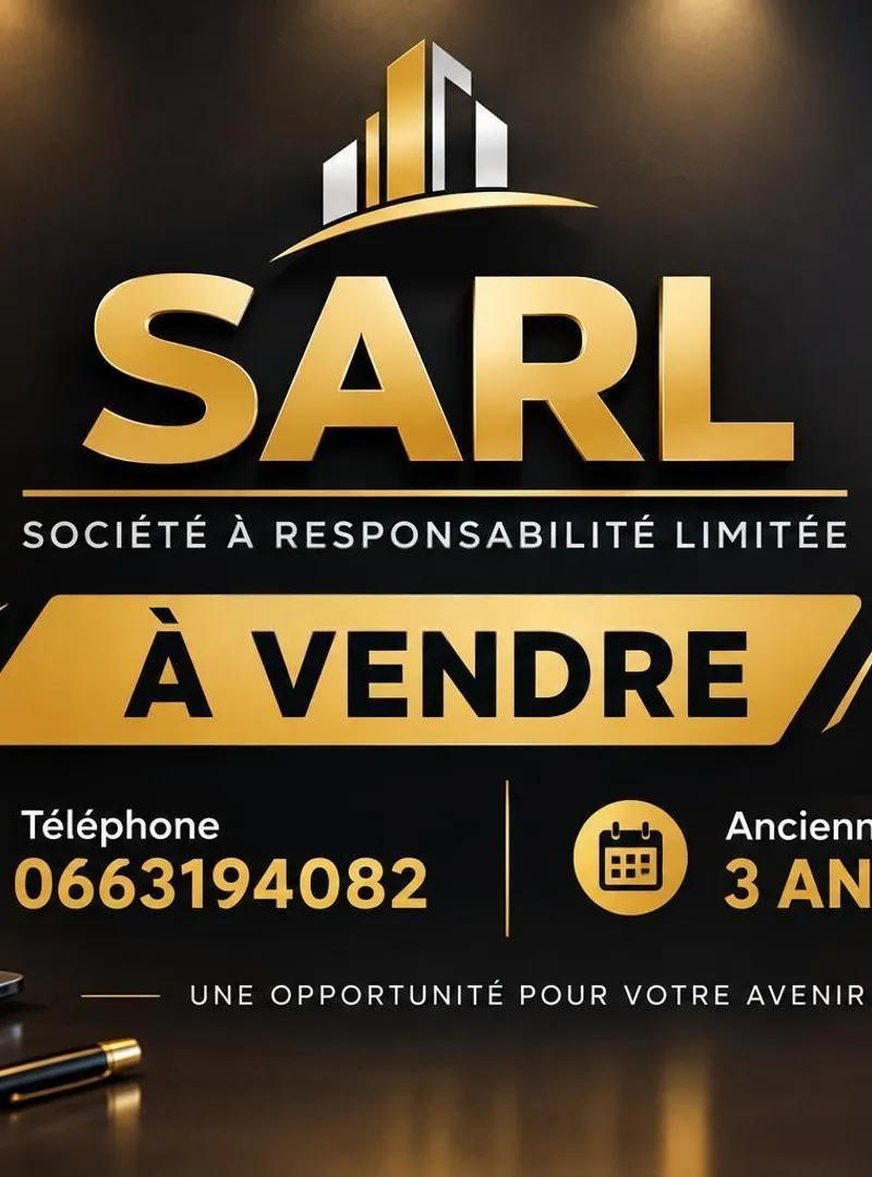 Vente société SARL