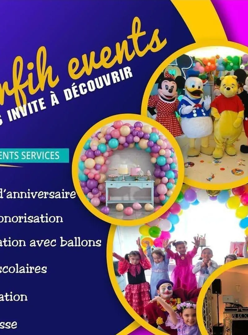 Organisation d'événements et de mariages