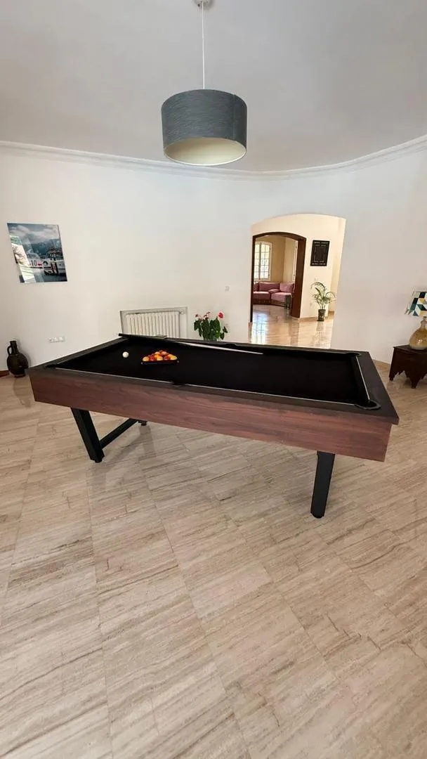 Table de billard Noyer mat pro