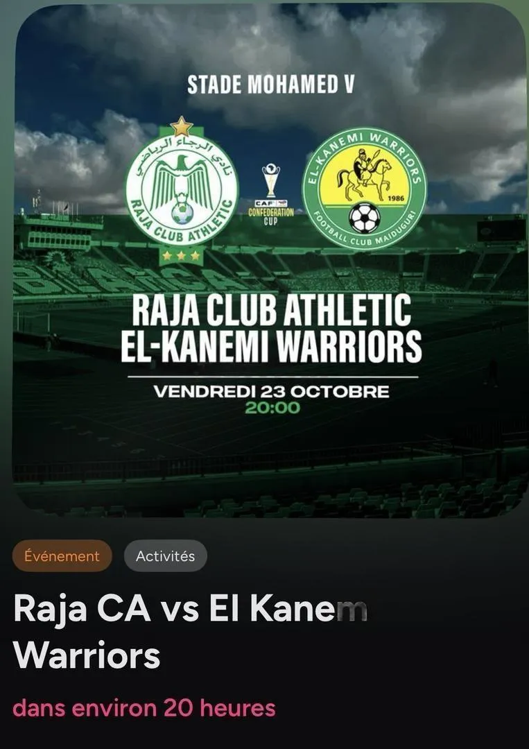Raja vs Kanemi