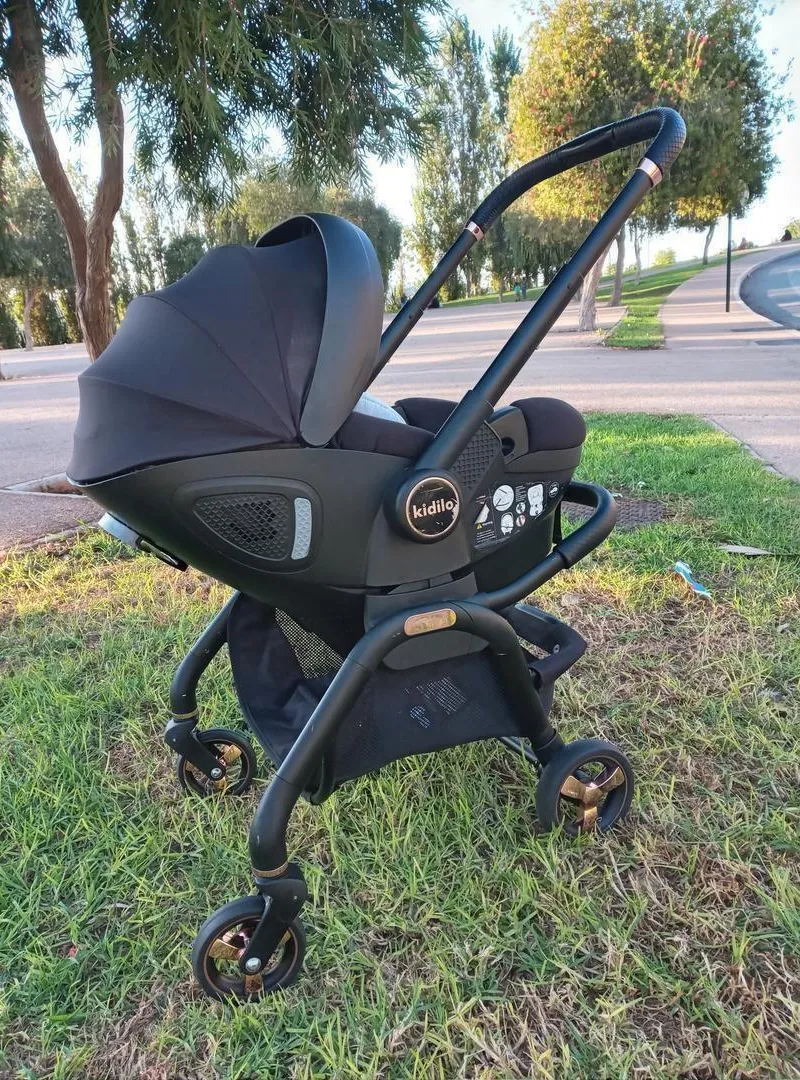 Poussette siège auto 2x1