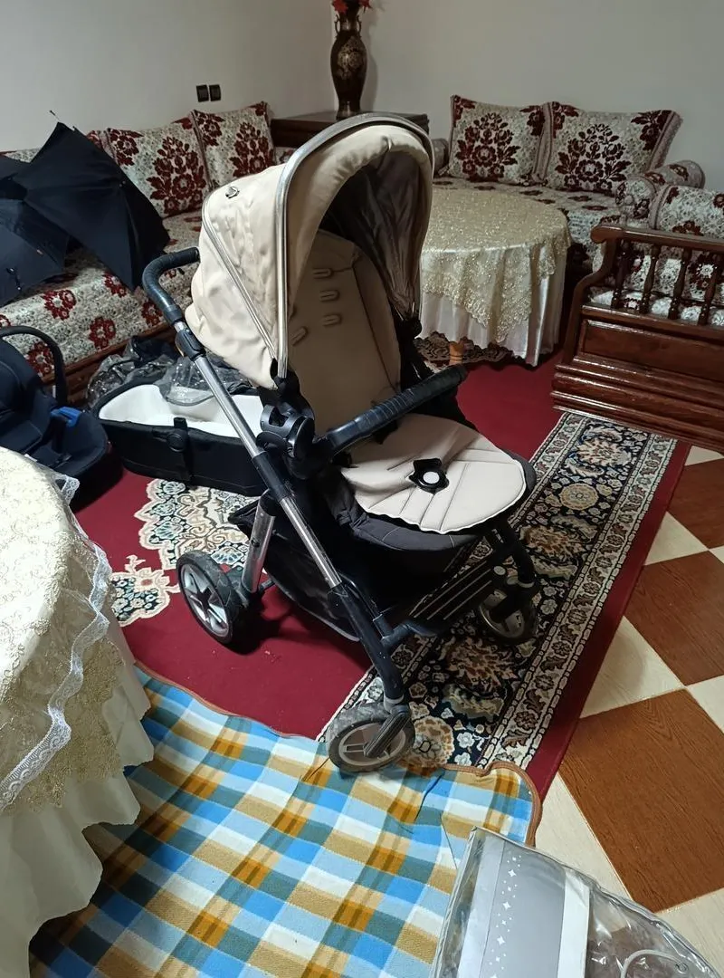 Poussette encore propre... utilisation unique