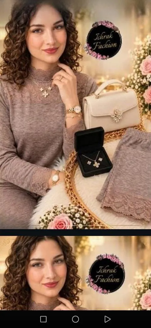 Body et pantalon et robe jacquard