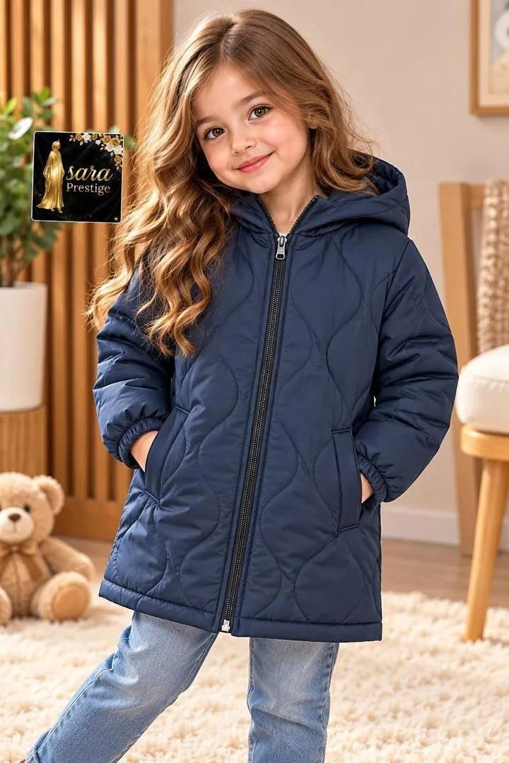 Manteau d'hiver élégant pour filles