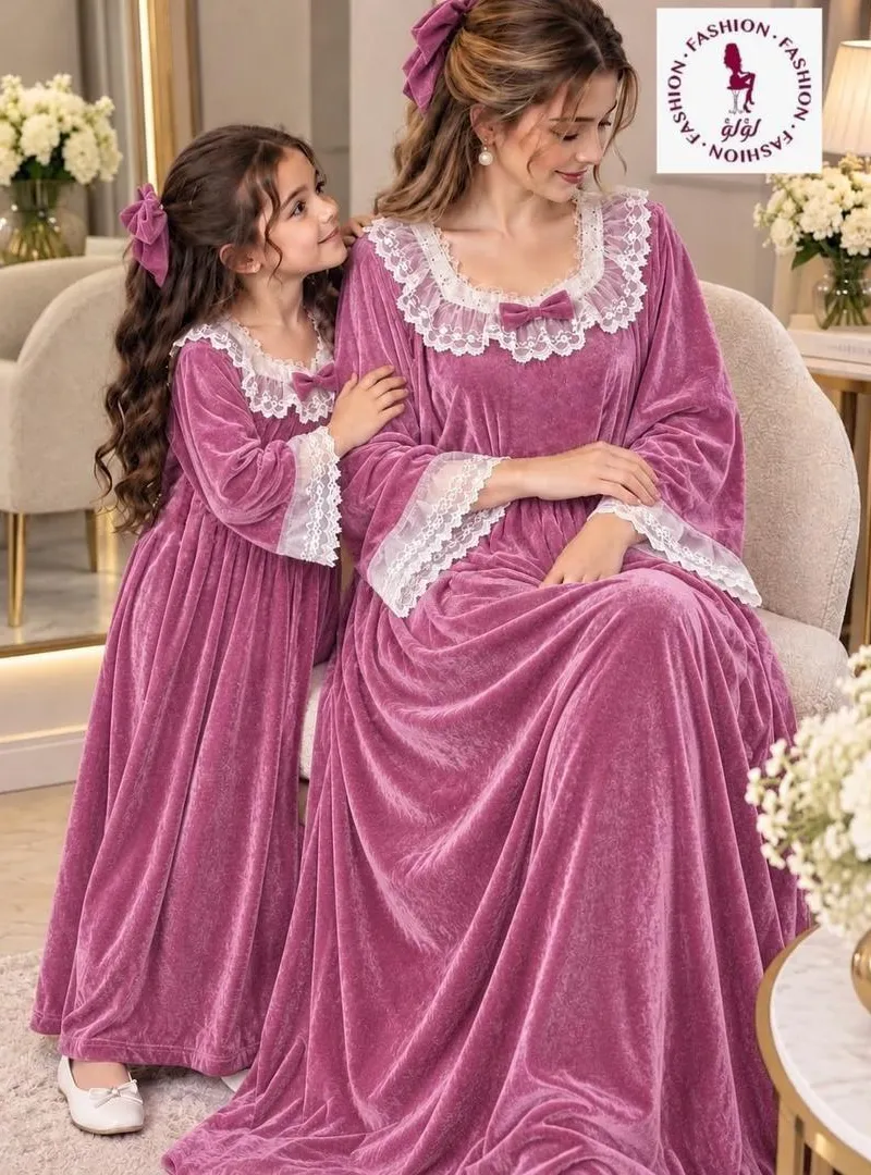Pyjama confortable pour mère et fille