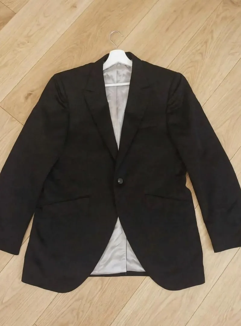 Veste noire pour homme