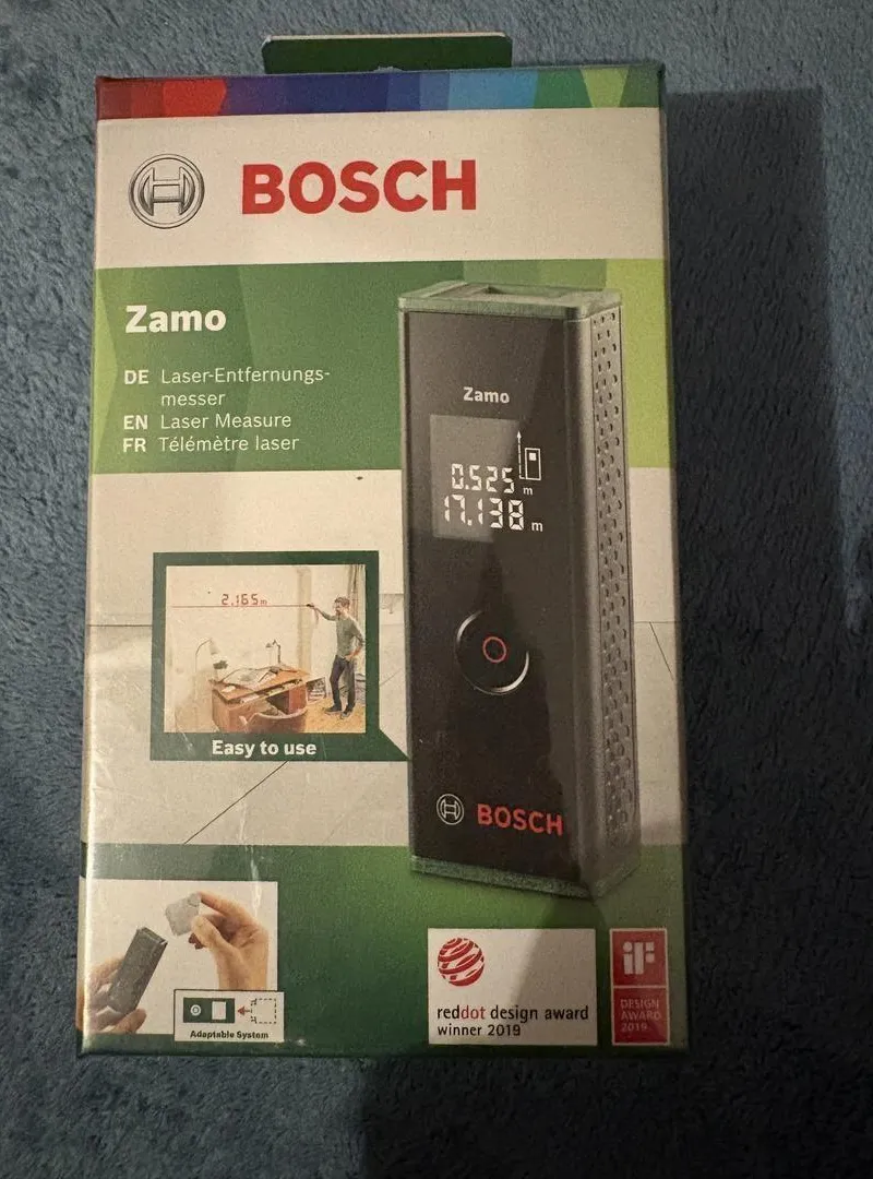 Télémètre laser Bosch Zamo, neuf.
