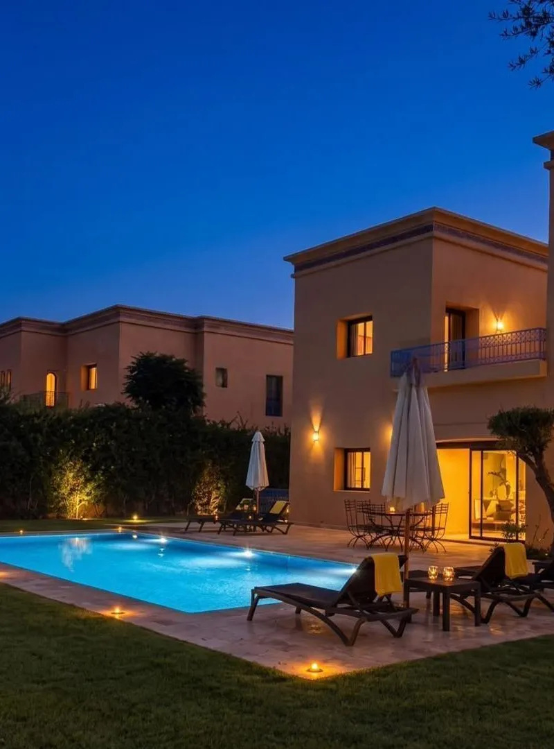 Villa 5 chambres 1300 m2 à louer Amelkis Marrakech