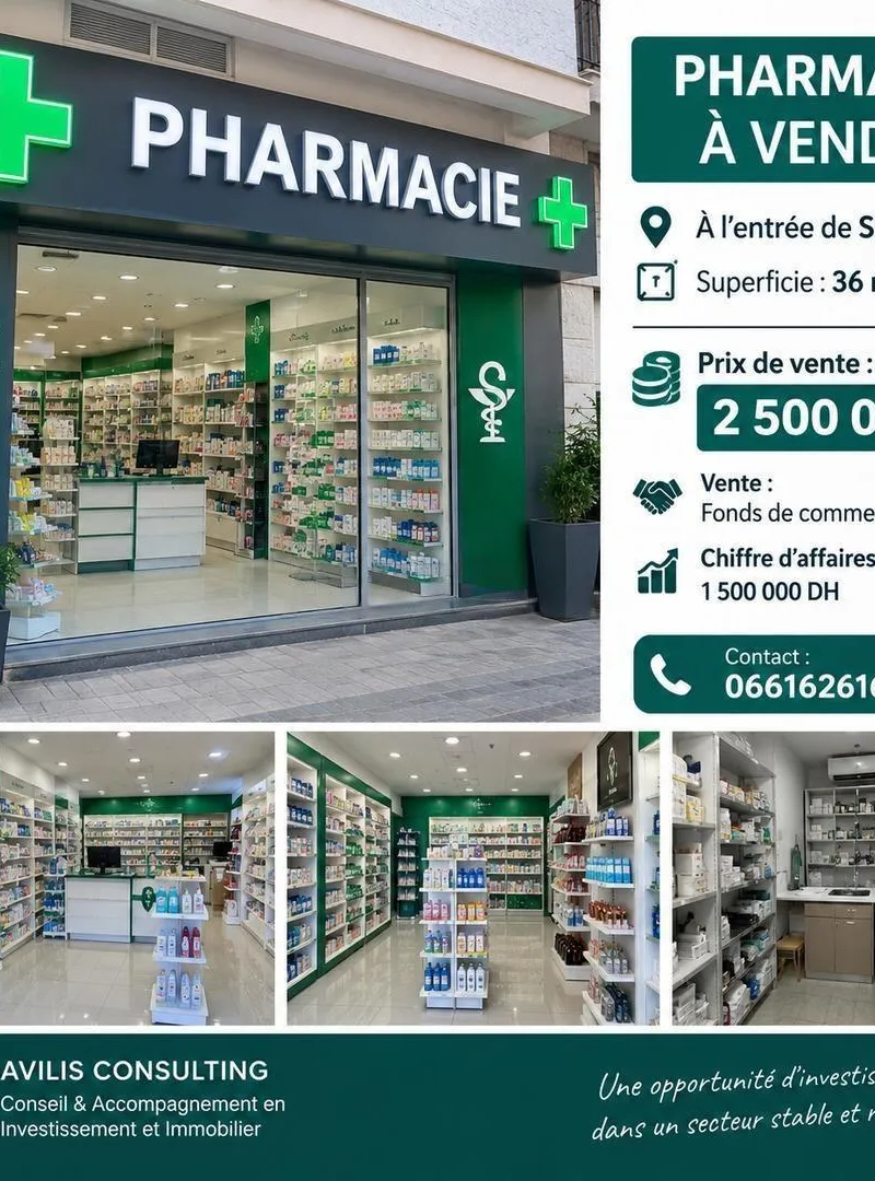 Pharmacie À Vendre