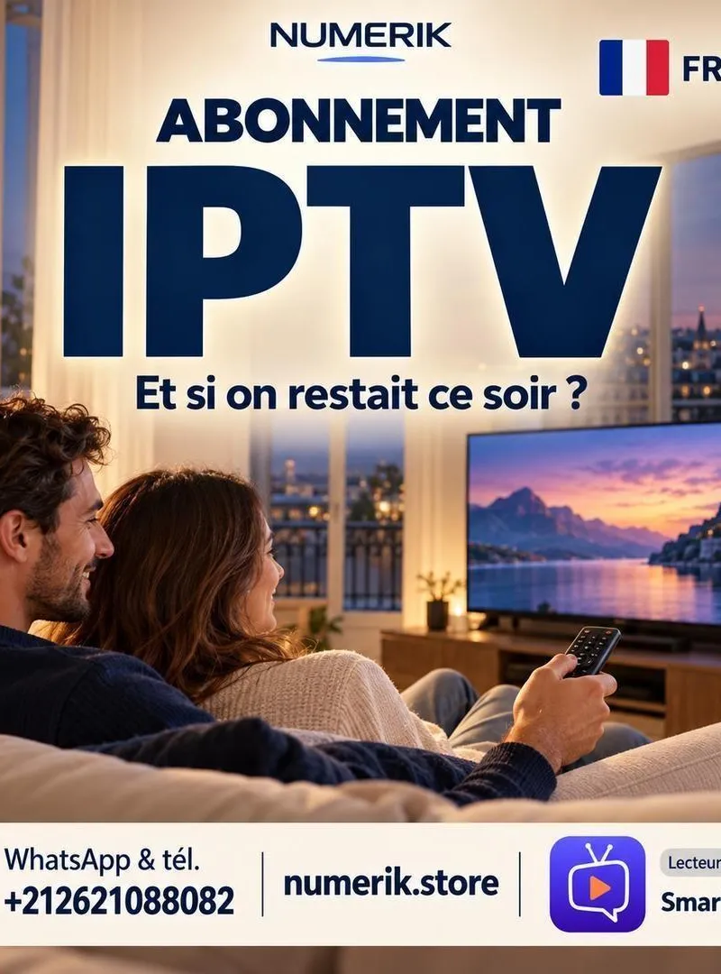 Abonnement IPTV France pour Smart TV smaterspro 4K
