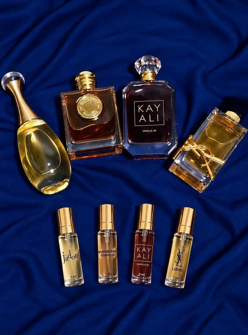 Lot de 4 parfums femme