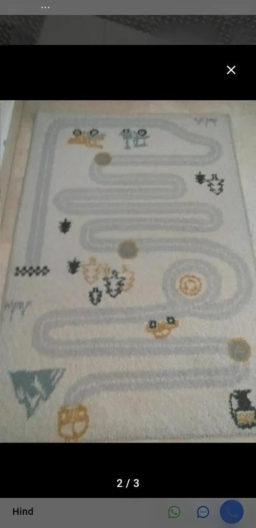 Tapis pour chambre enfant neuf IKEA neuf