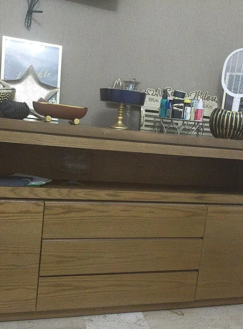 Meuble TV à vendre bois rouge
