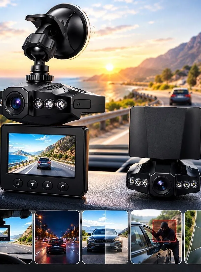 Caméra vidéo LED pour voiture
