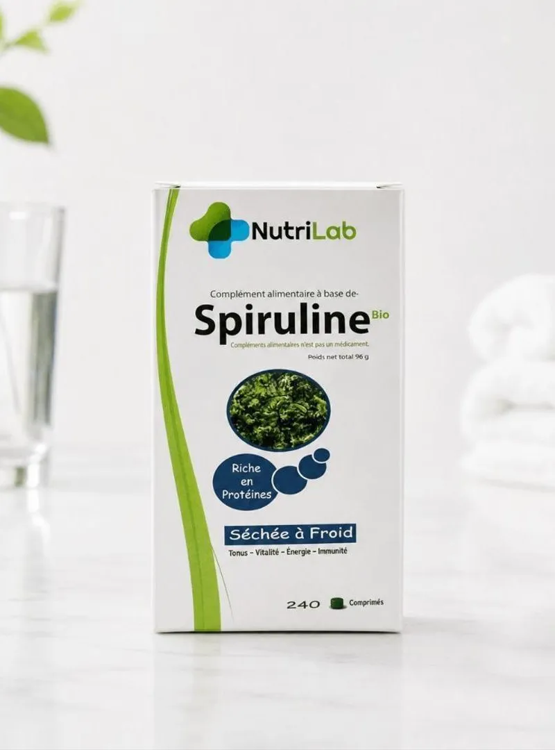 Spiruline Nutrilab 240 cp