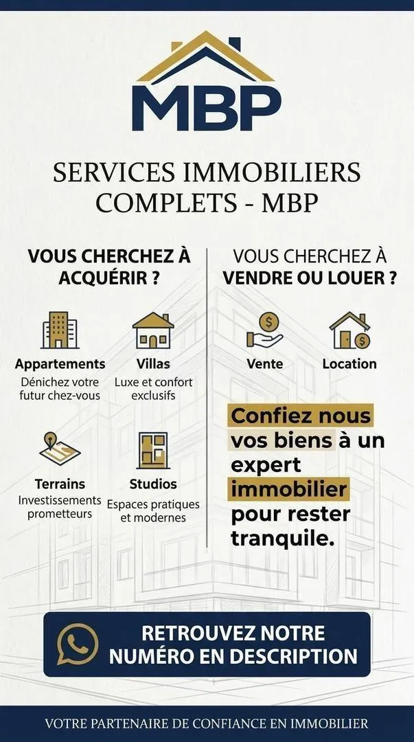 Services Immobiliers - MBP Tanger
