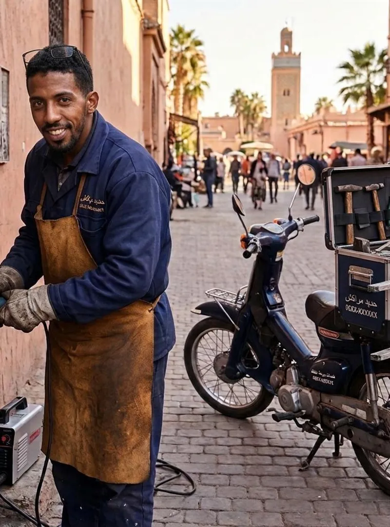 Serrurerie mobile et réparation de portes à Marrakech