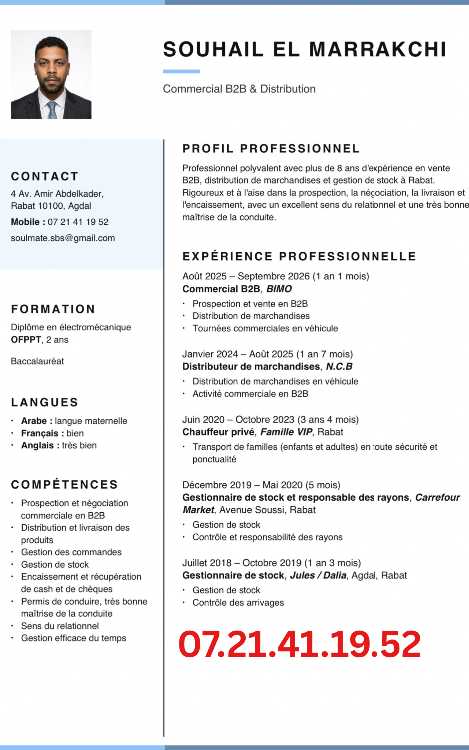 Agent polyvalent en distribution B2B