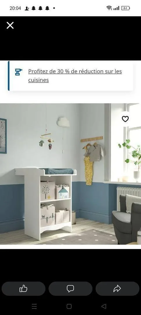 Table à langer Ikea