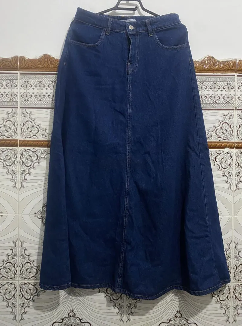 Jupe en jean chic