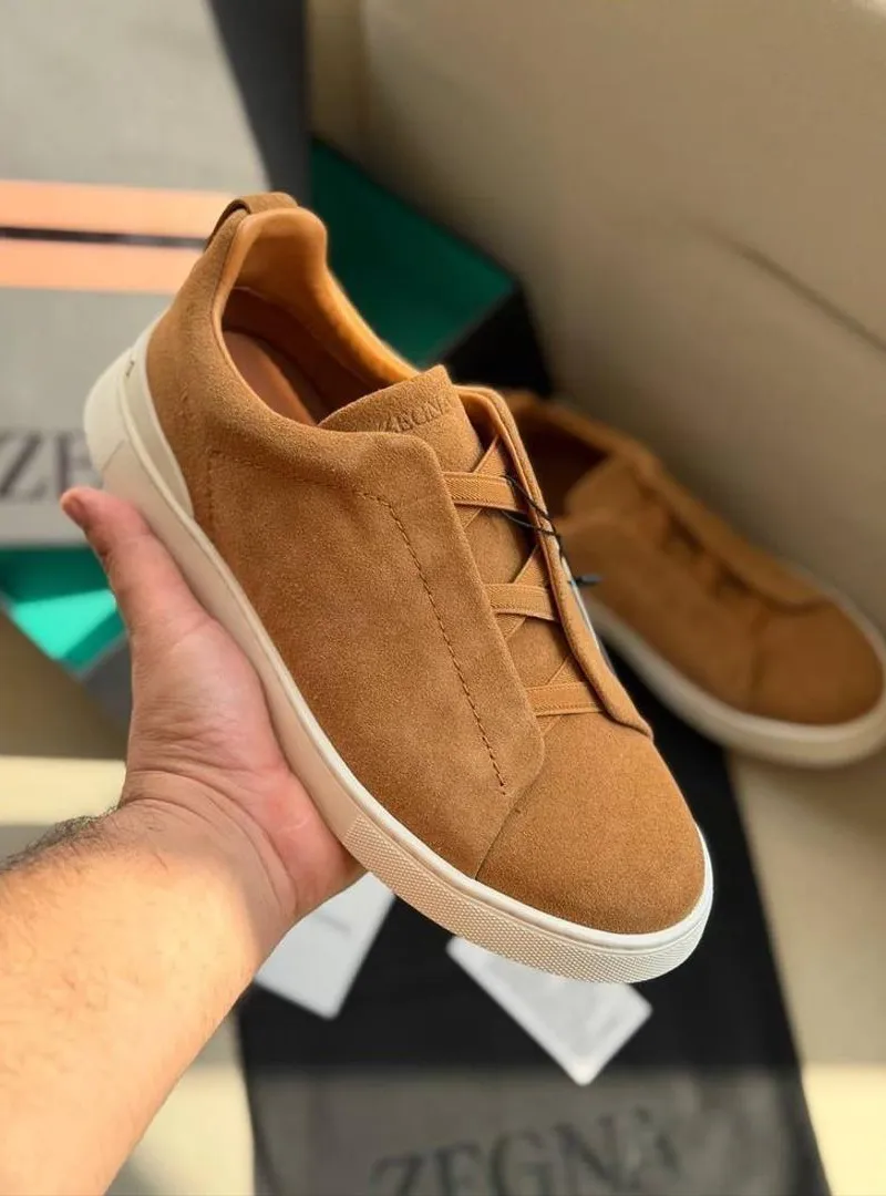 Espadrille Zegna Homme Daim ZG6540