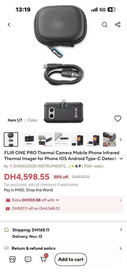 FLIR ONE PRO LT