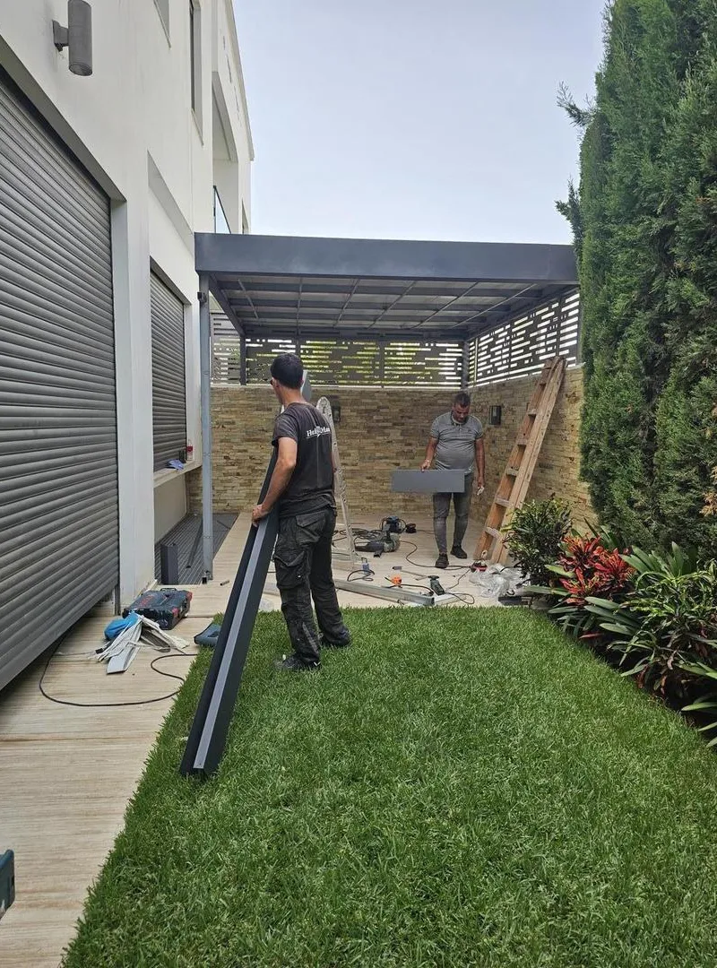 Pergola métallique dès 1750 DH/m² – Devis gratuit