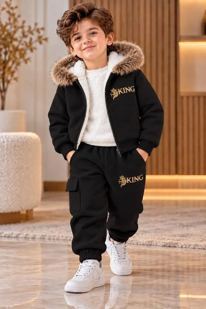 Ensemble garçon hiver et élégant