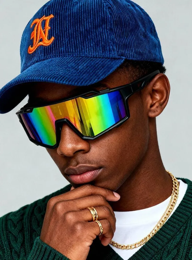 Lunettes Brazil Bleu Électrique 95,00 MAD