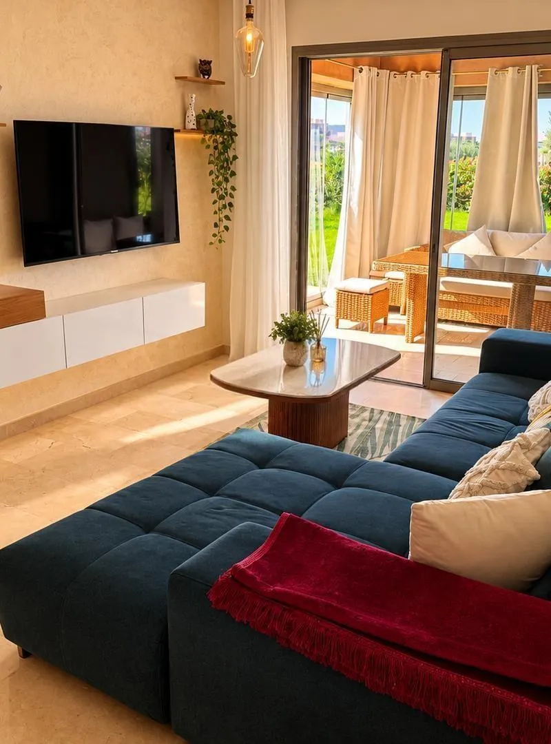 Magnifique appartement en RDJ à Golf Prestigia