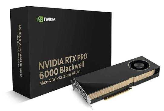Carte graphique NVIDIA RTX PRO 6000 Blackwell pour