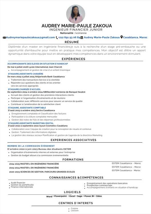 Stage de perfectionnement où pré-embauc