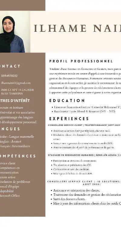 Stage en ressources humaines
