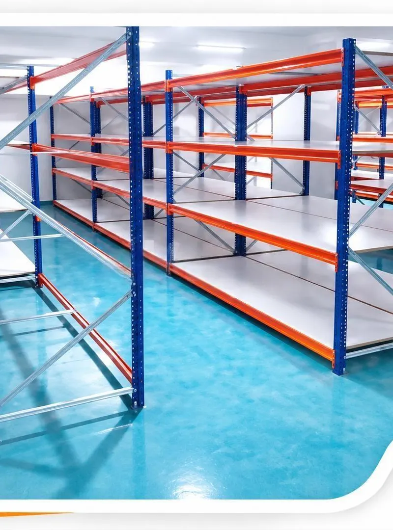 Rayonnage mi-lourd stockage en dépot