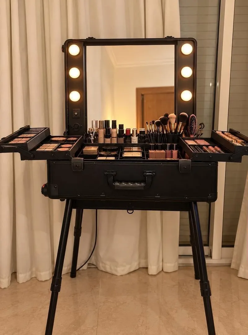 Valise de maquillage professionnelle