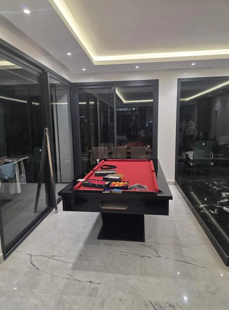 Table de billard Red Milano