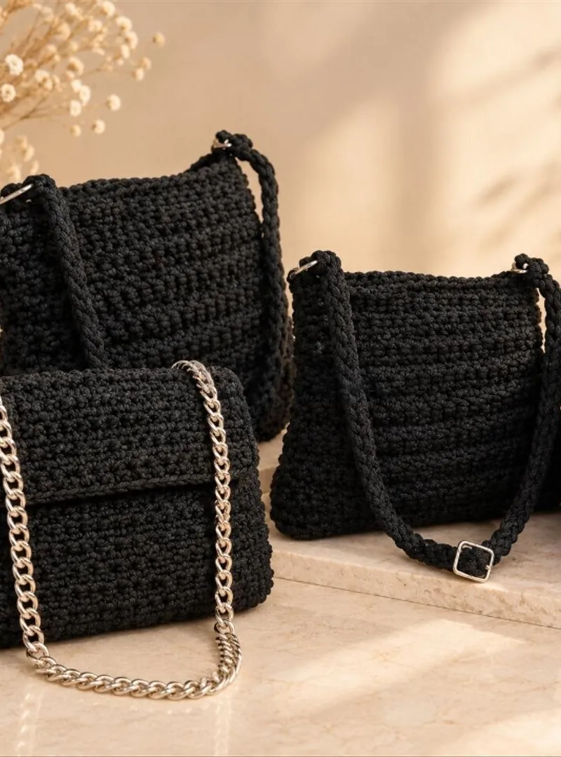 Sac à main féminin fait main