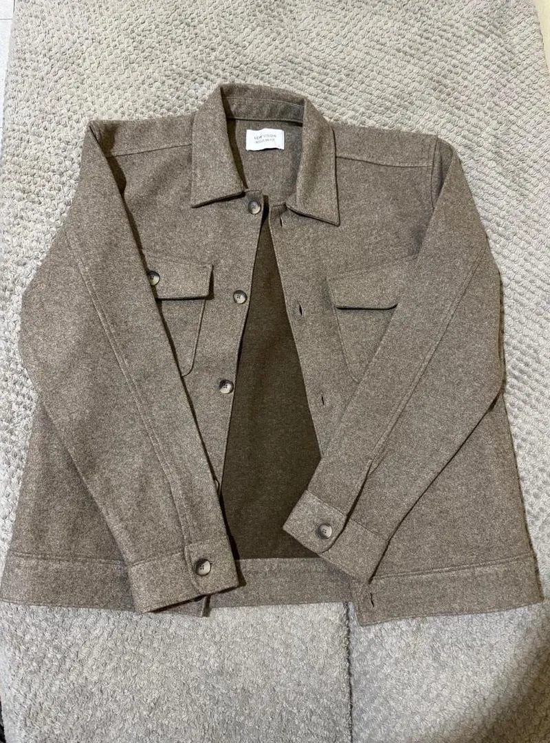 Surchemise épaisse LCW Vision marron taupe